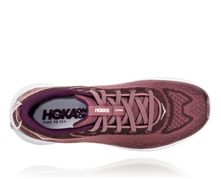 Running Shoes Womens - Hoka One One Hupana Flow - Brown - SQXZPJO-60